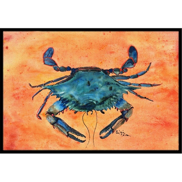 Carolines Treasures Crab Indoor Or Outdoor Mat - 18 x 27 in. 8097-MAT - main